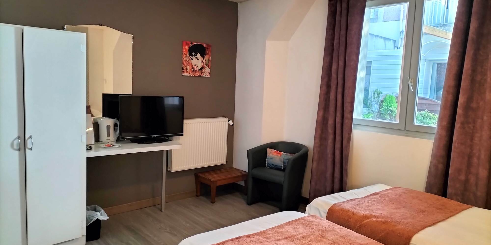 mobilité réduite lits jumeaux