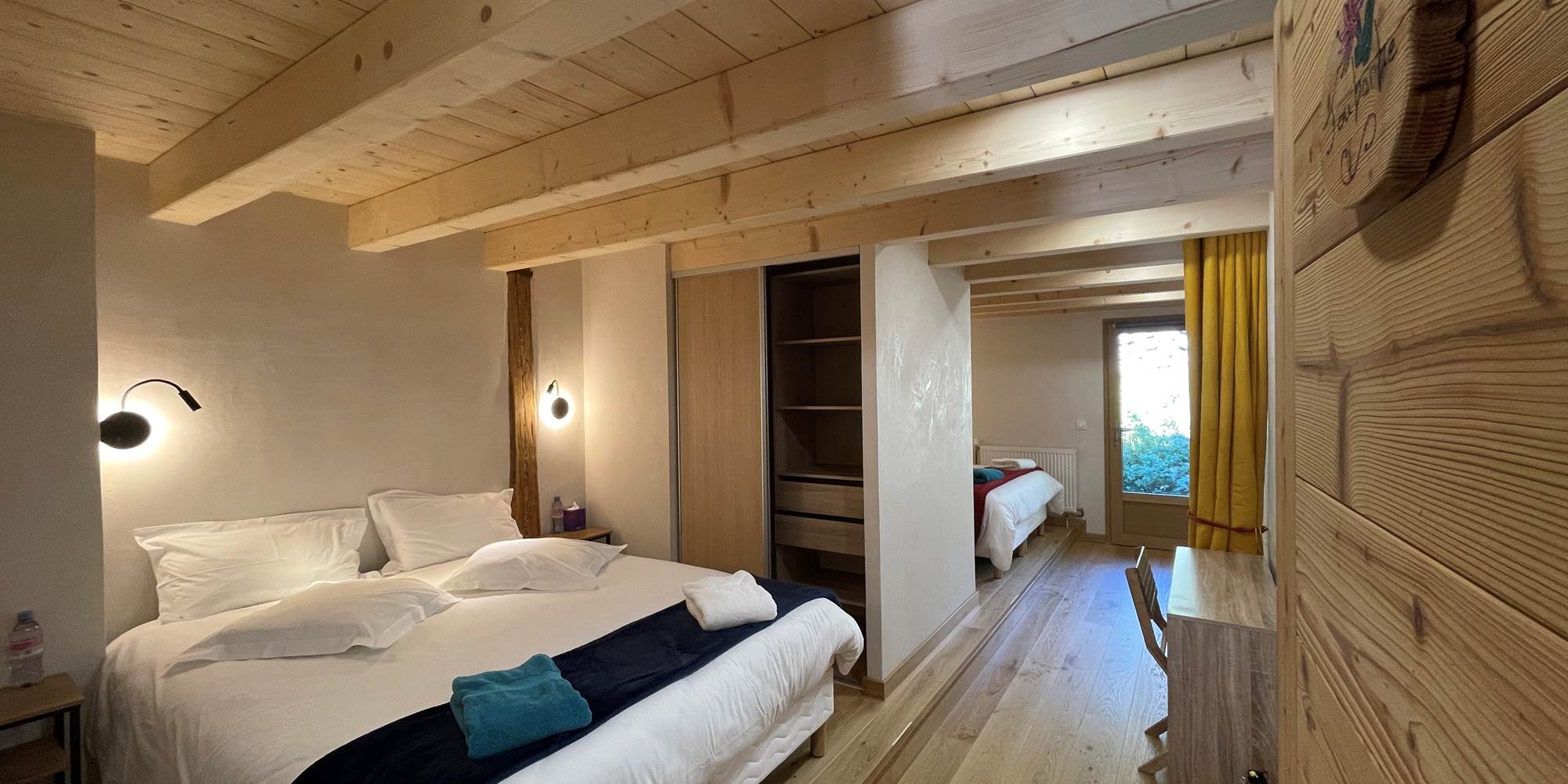 Chambre parentale Joubarbe - 2 lits 160x200