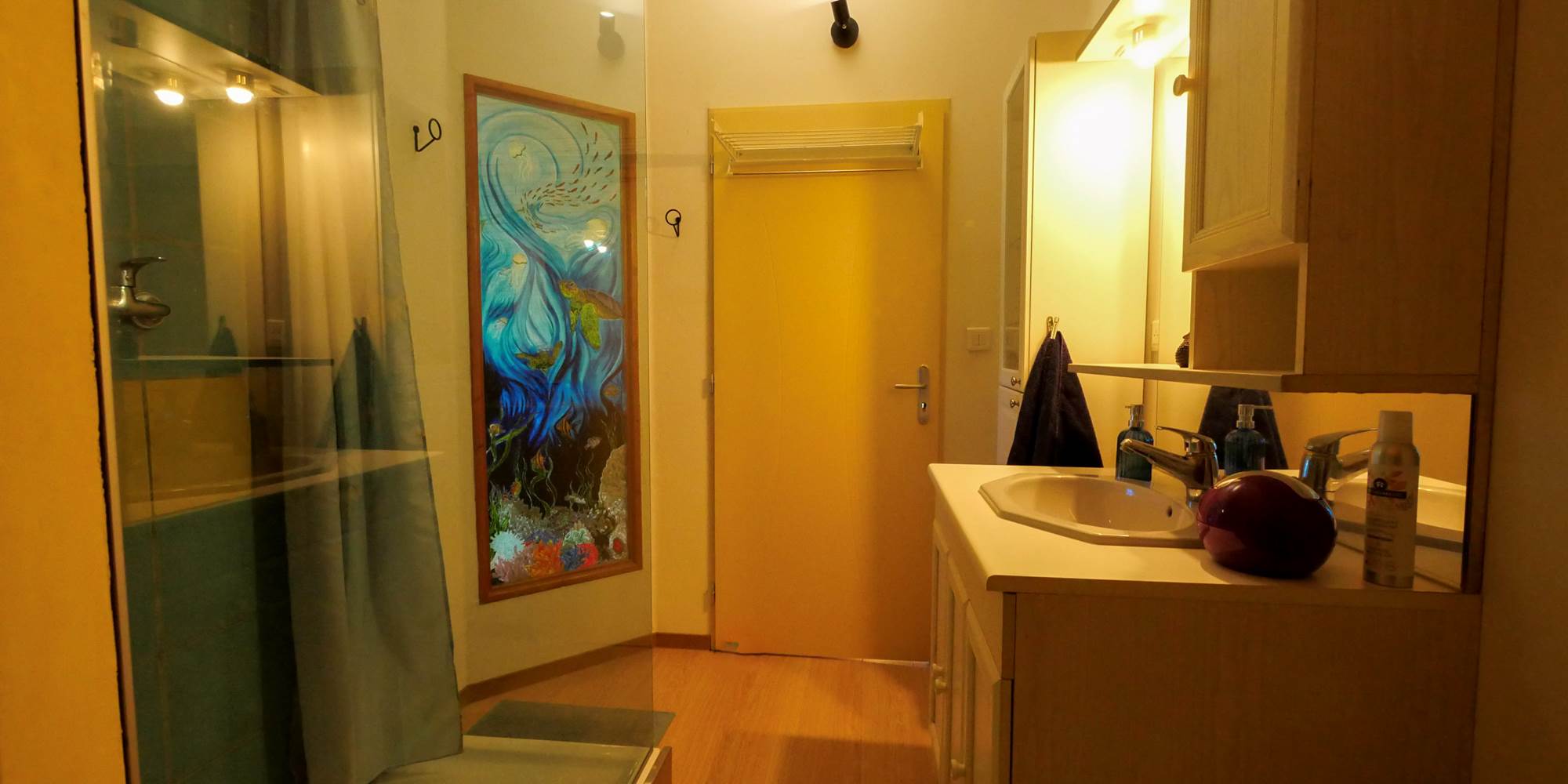 Salle de bain/wc à l'étage