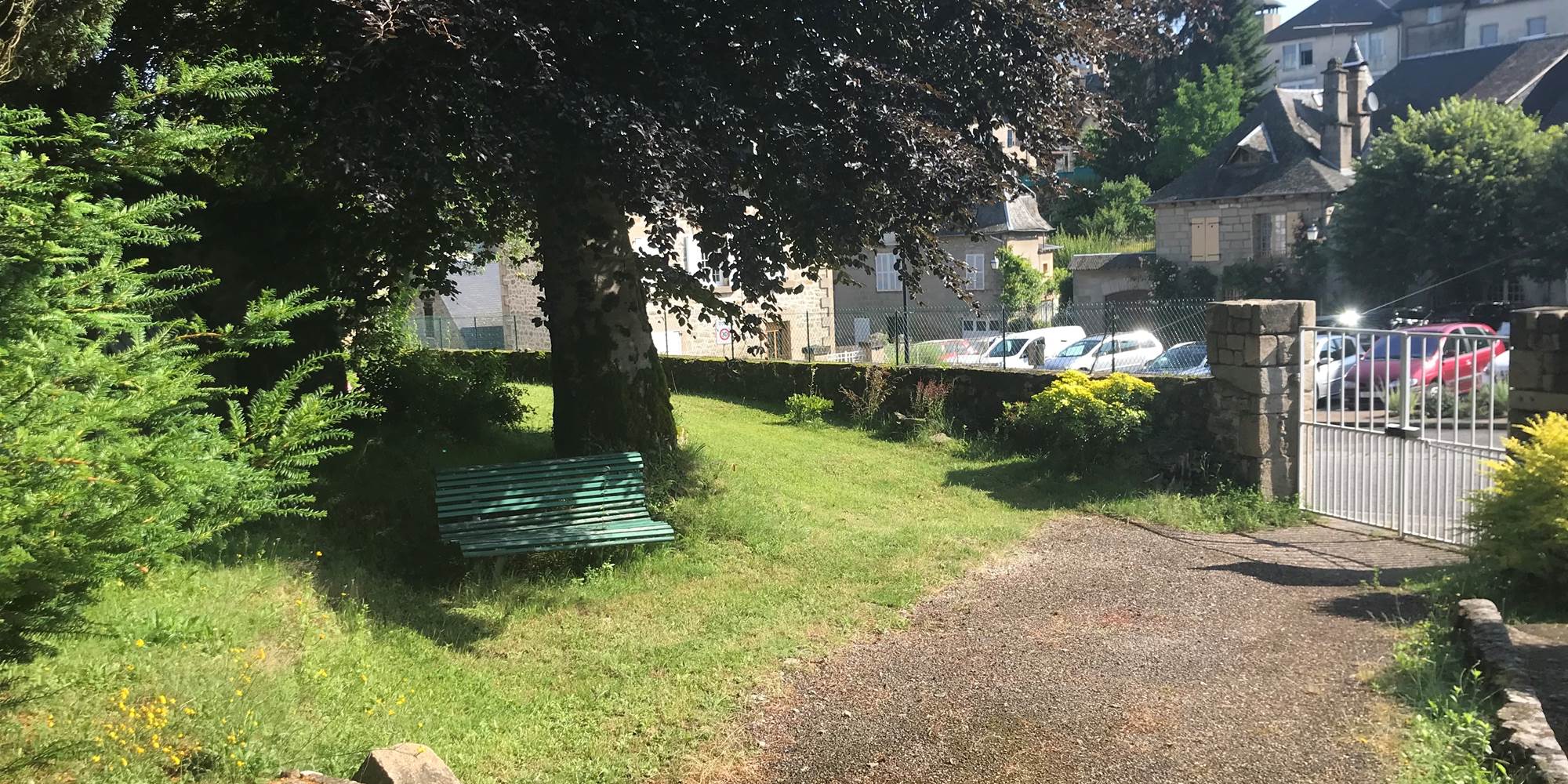 jardin côté village