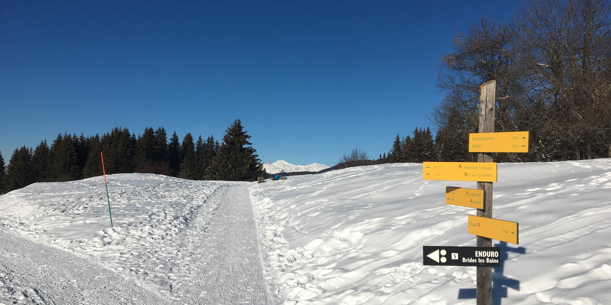 pistes de fond de l'Altiport