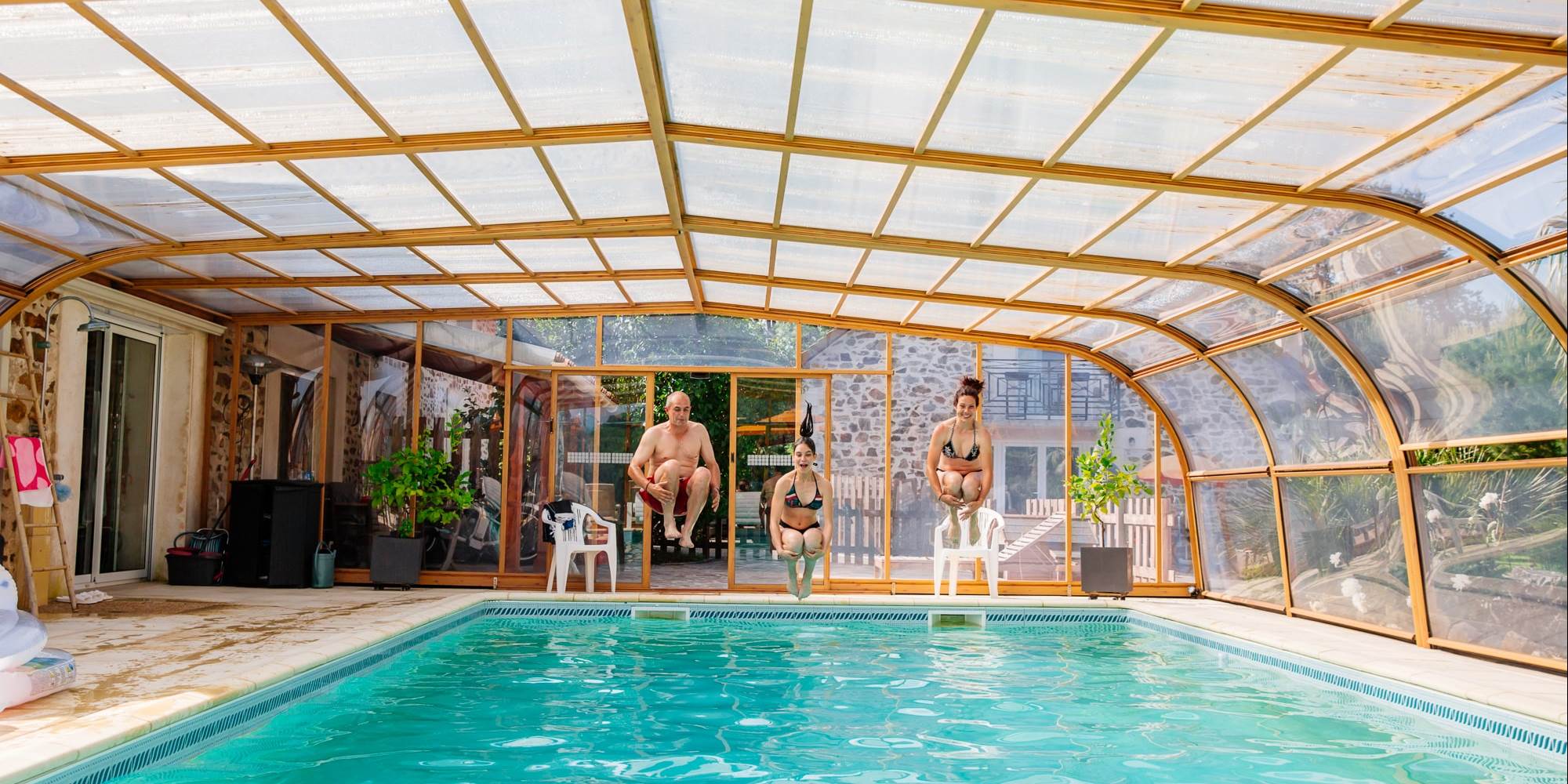 PISCINE COUVERTE CHAUFFEE