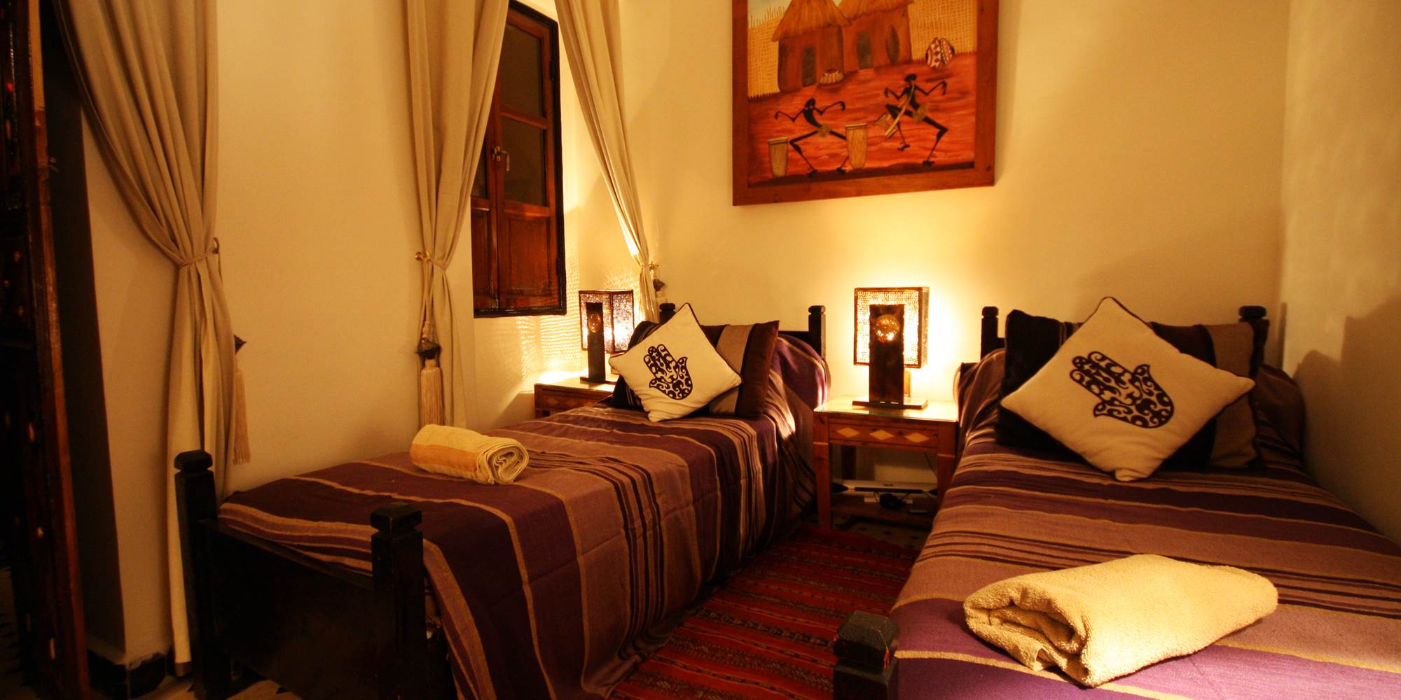 De Luxe Accommodations in twin