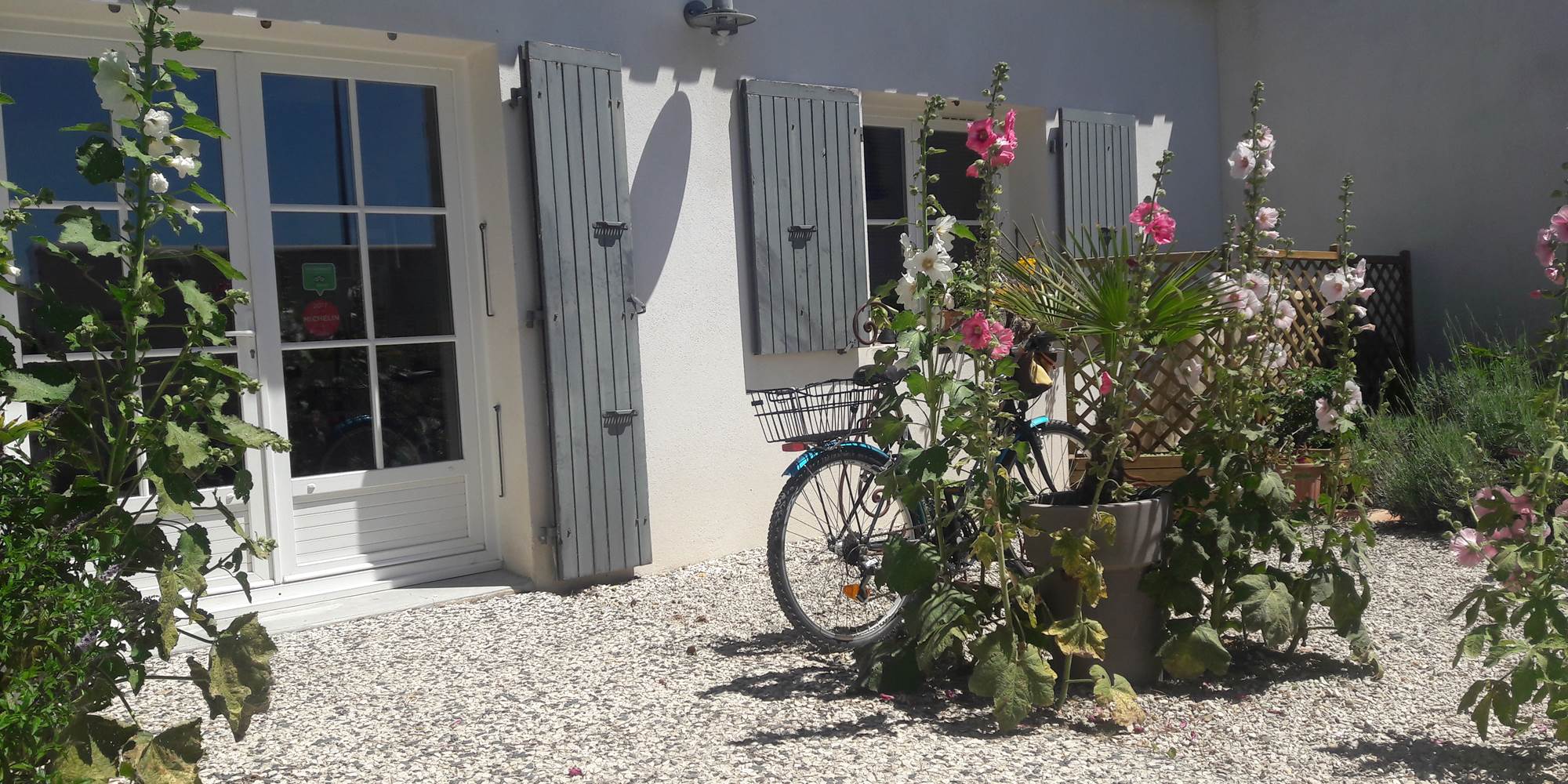 Cour et potager