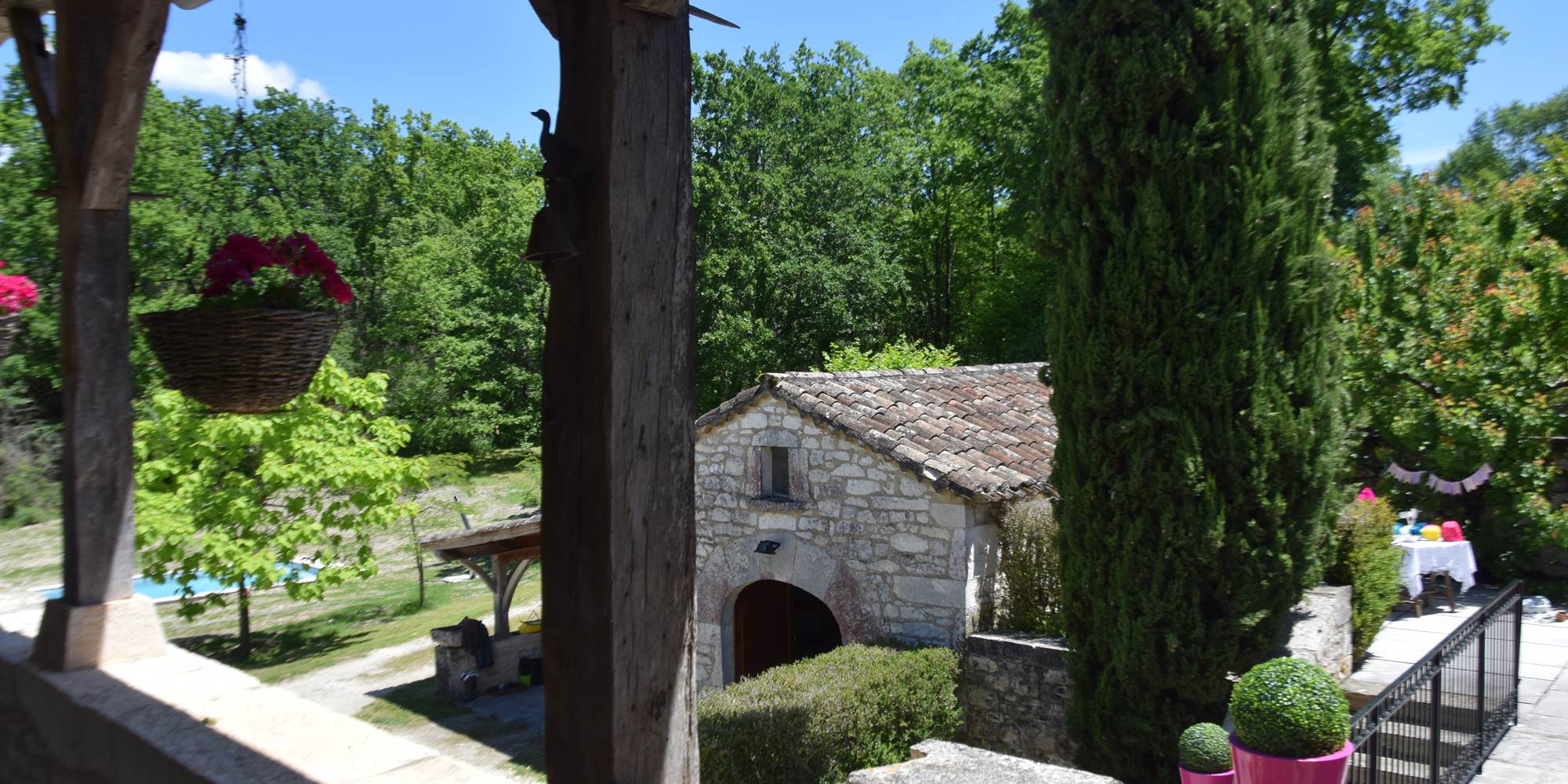 Vue du perron aussi appelé bolet traditionnel