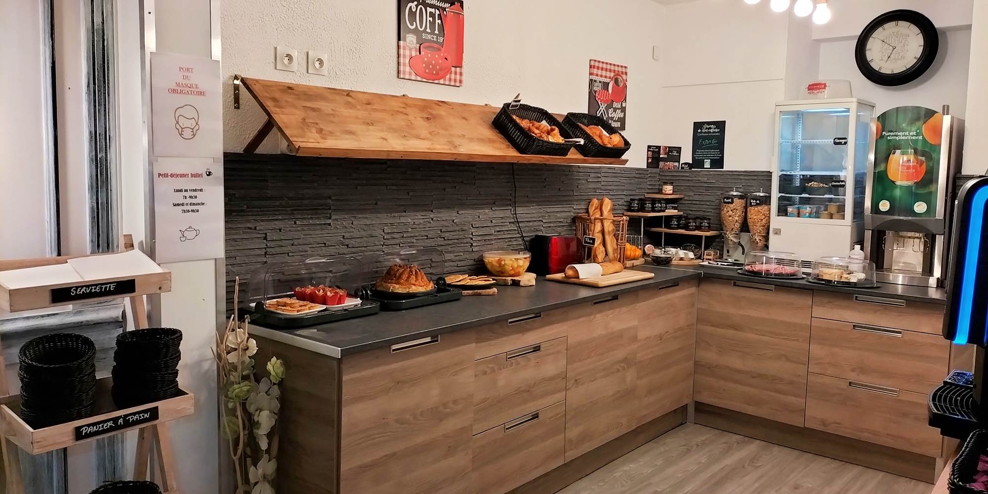 Petit-déjeuner Buffet