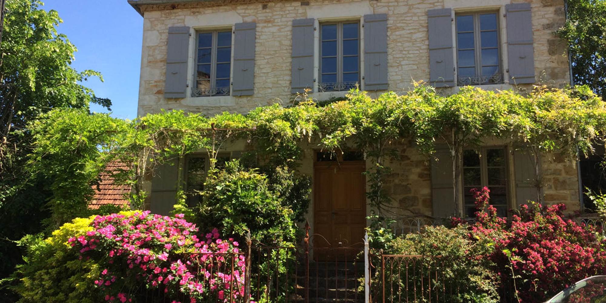 Entrée du gîte La Terrasse