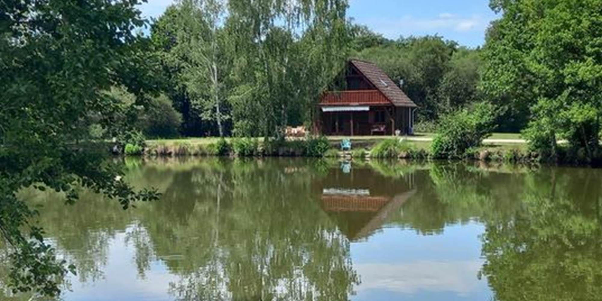 La vu depuis l'étang