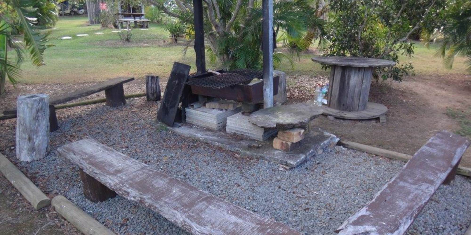 Gîte Les Nautilus Coin barbecue