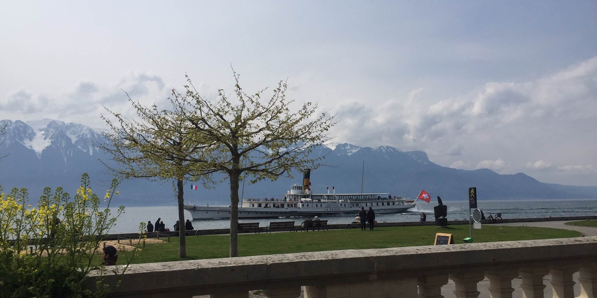 Bateau vapeur Vevey