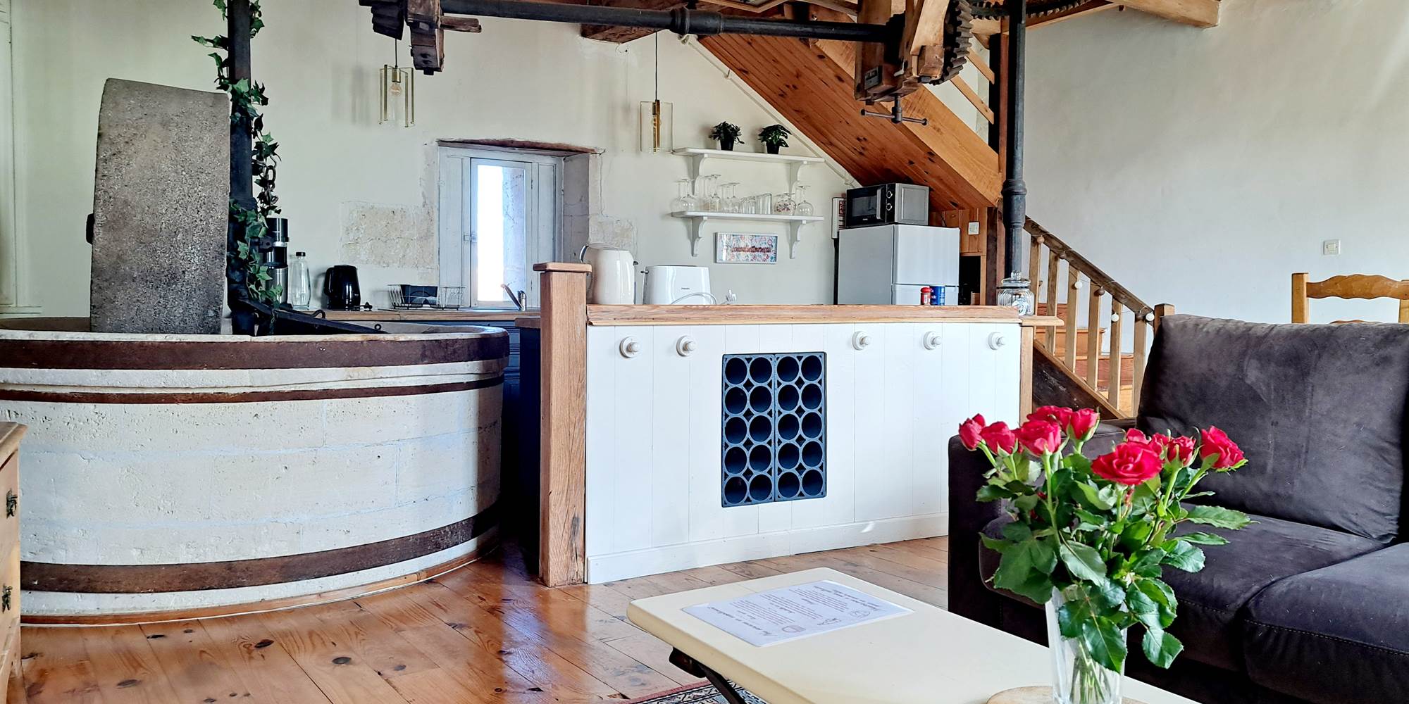 Le Logis du Meunier, logement insolite et romantique avec spa privatif