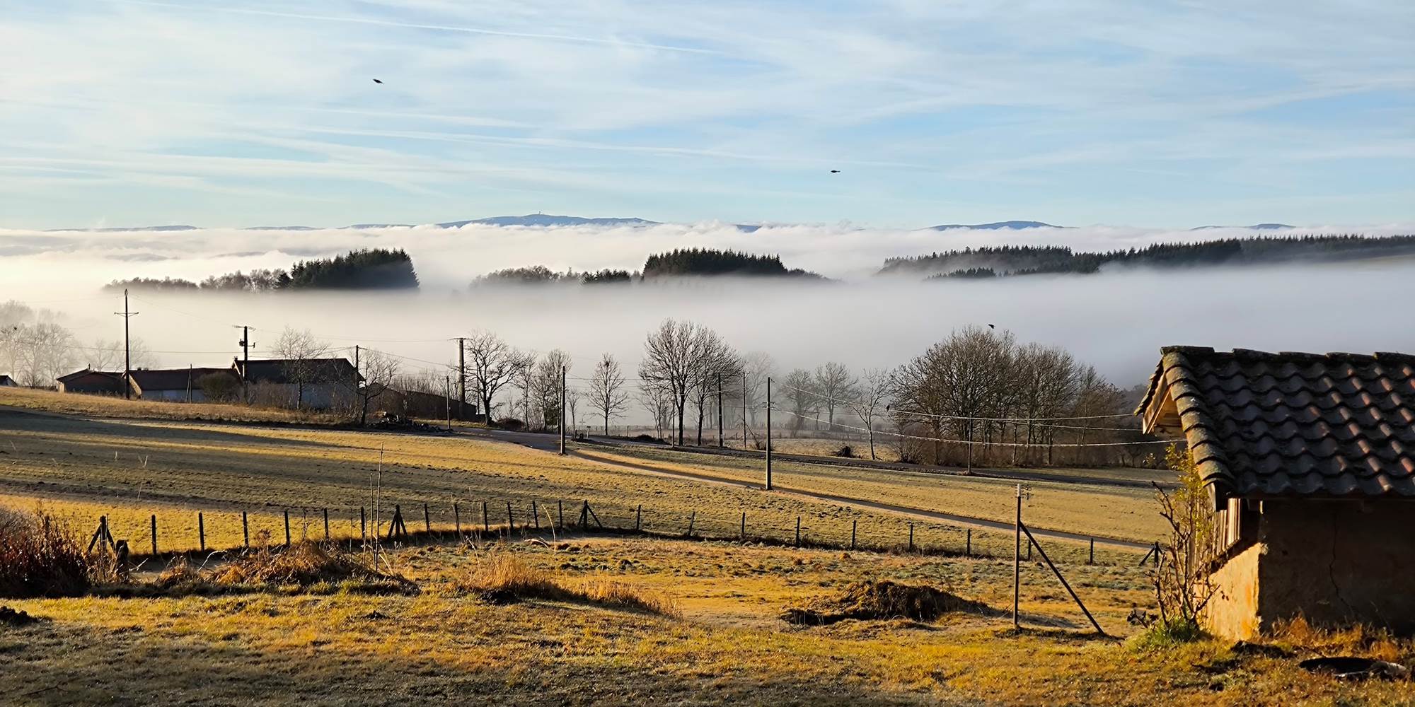 automne Mer de nuages La Halte du Pèlerin
