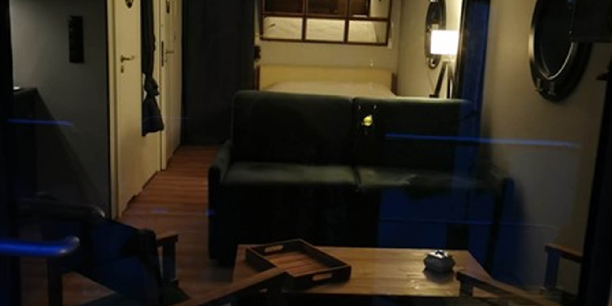 à la nuit tombée éclairage cosy