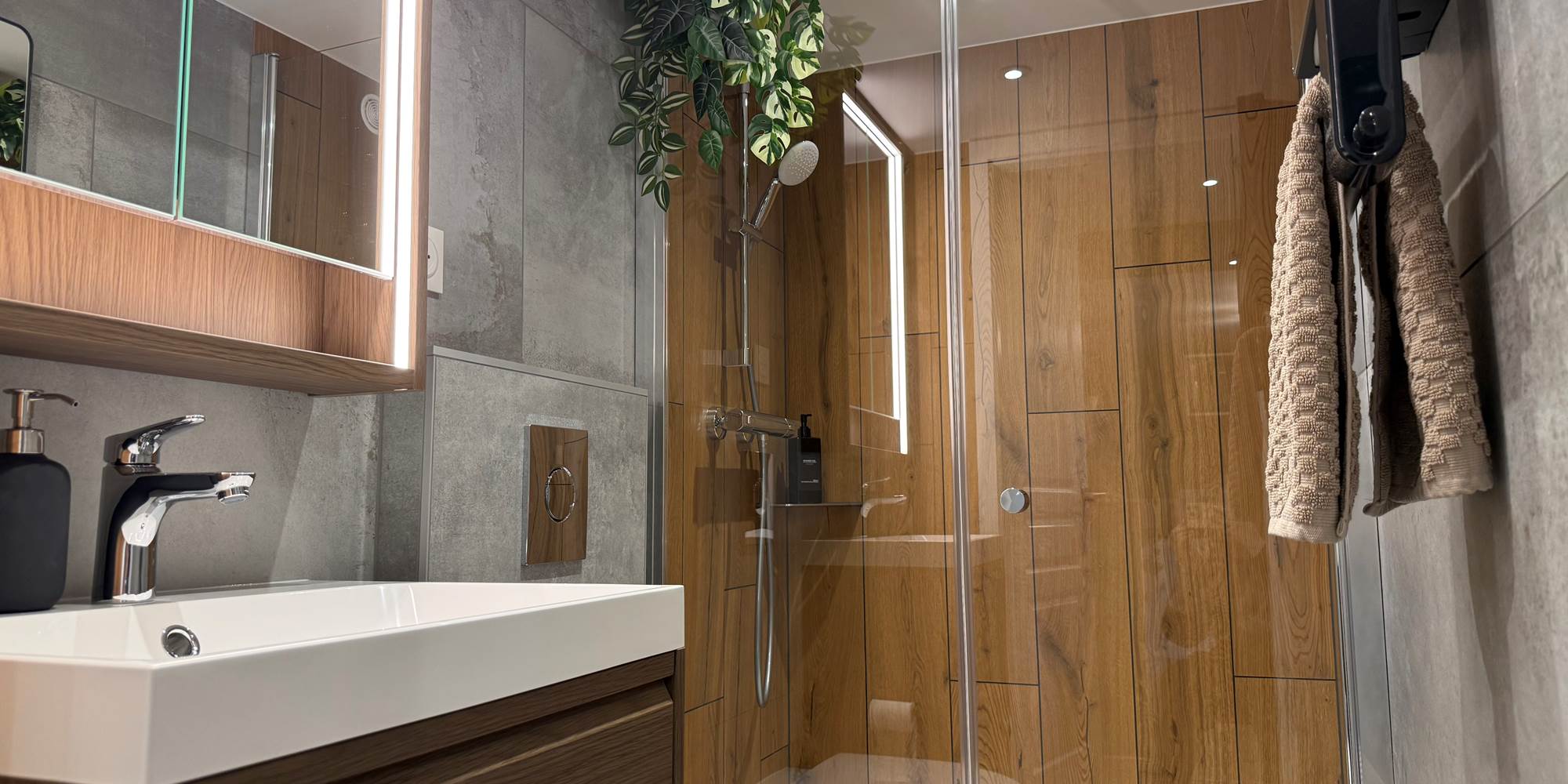 Salle de bain douche