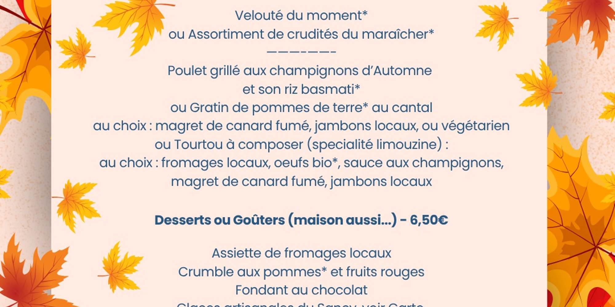 Restaurant-Boutique "Harmonie du Monde" : plats maison, produits frais majoritairement bio et locaux. Attenant à vos Gîtes "Le Chant des Sources" à Gimel-les-Cascades (19).