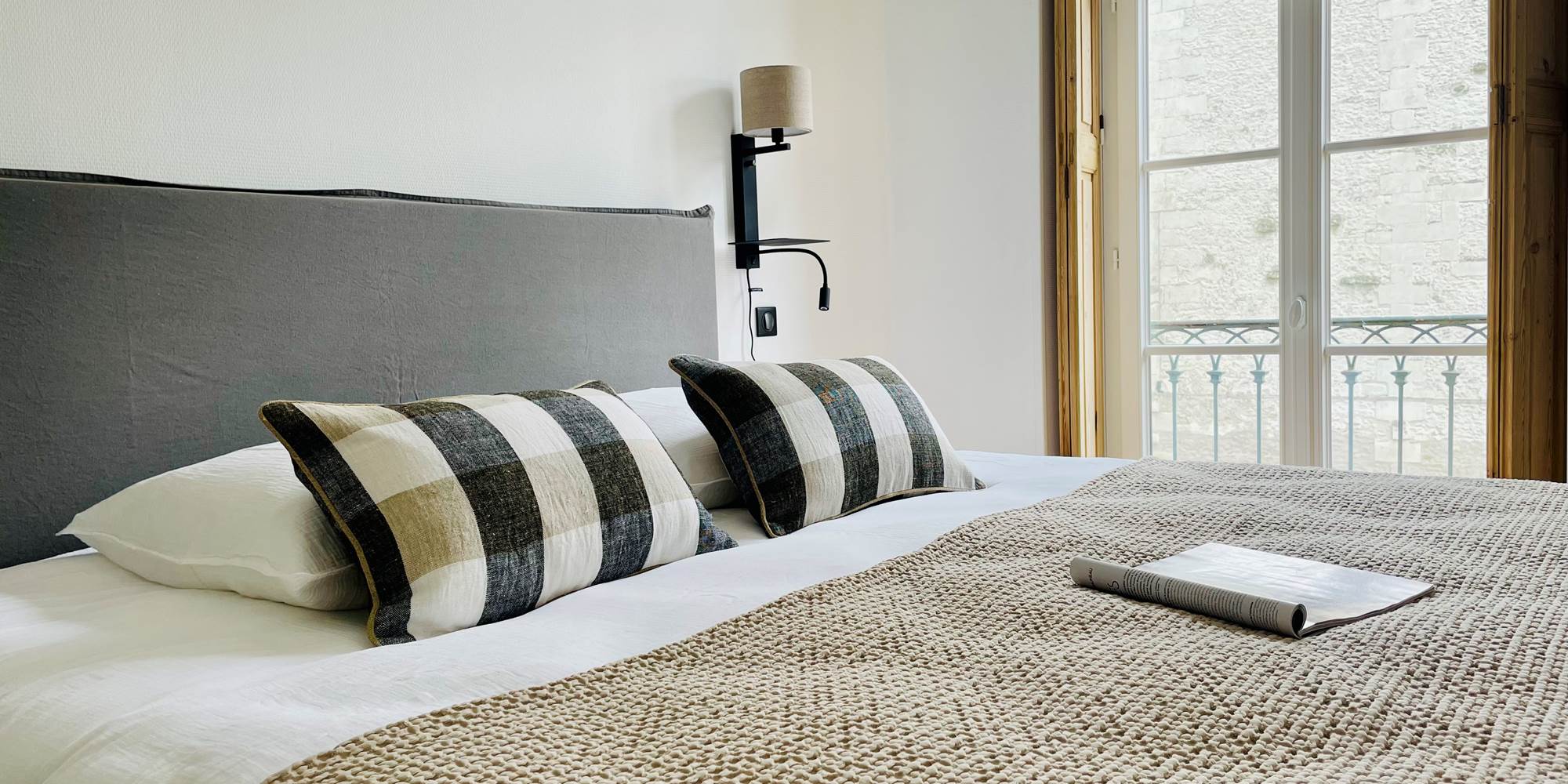 Location vacances apparthotel 2 chambres proche thermes de Rochefort  lits séparables