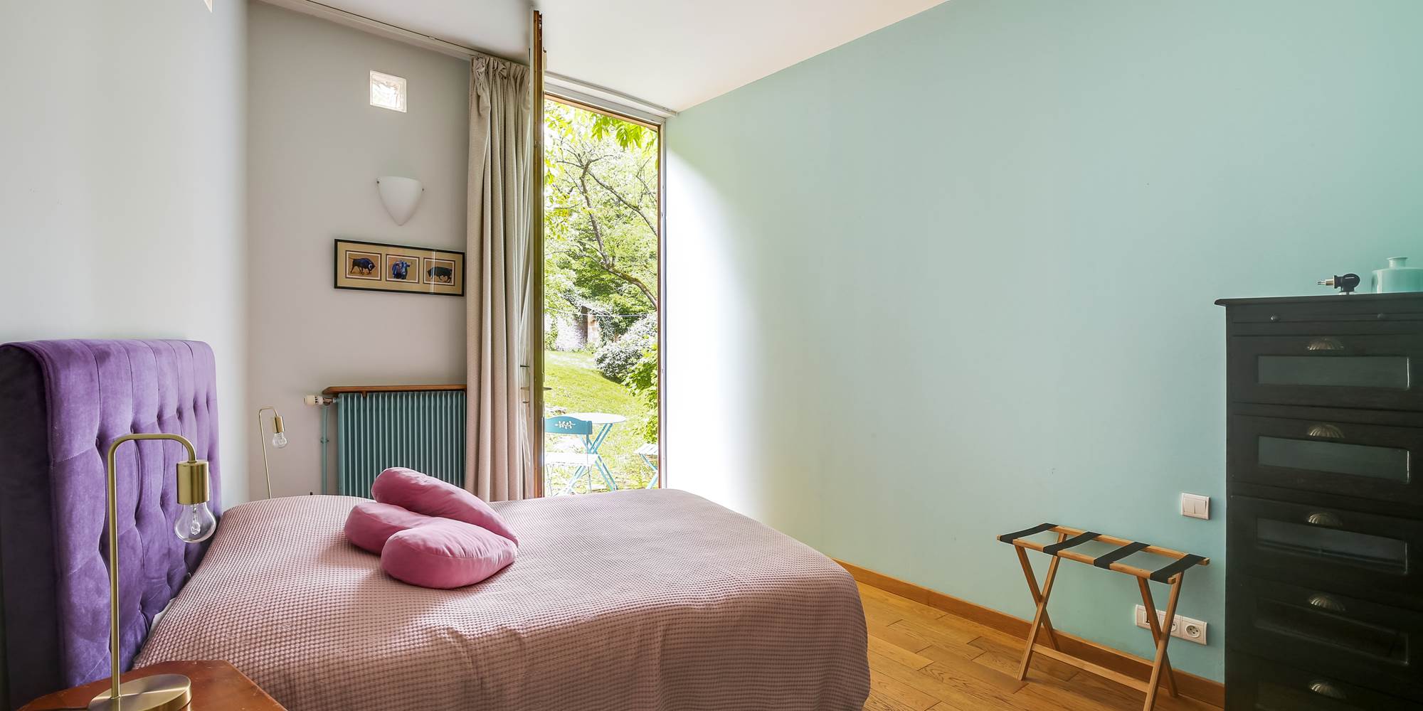 Chambre bleue