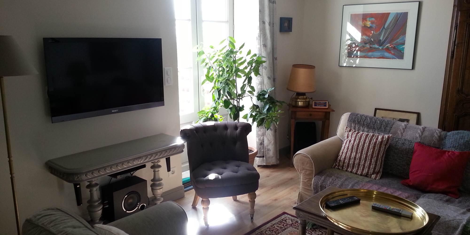 Salon télévision