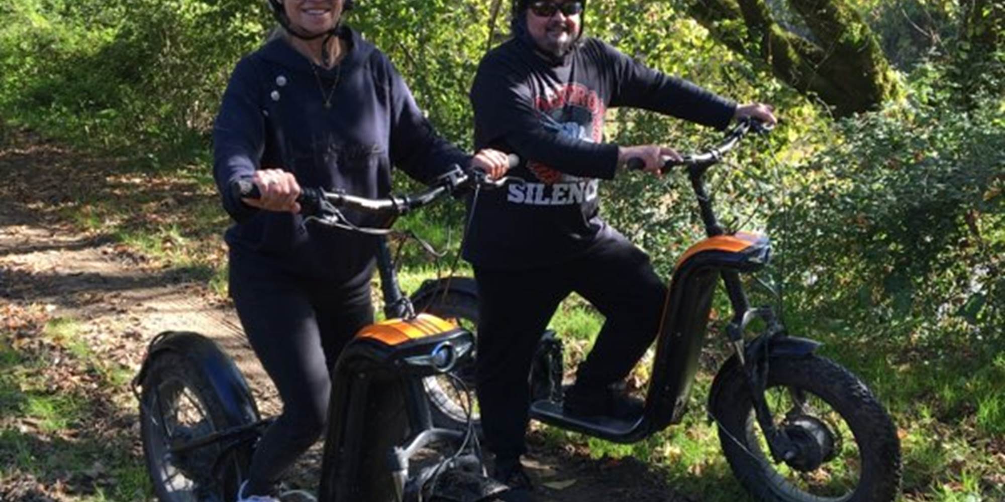 Sortie en amoureux et en trottinette
