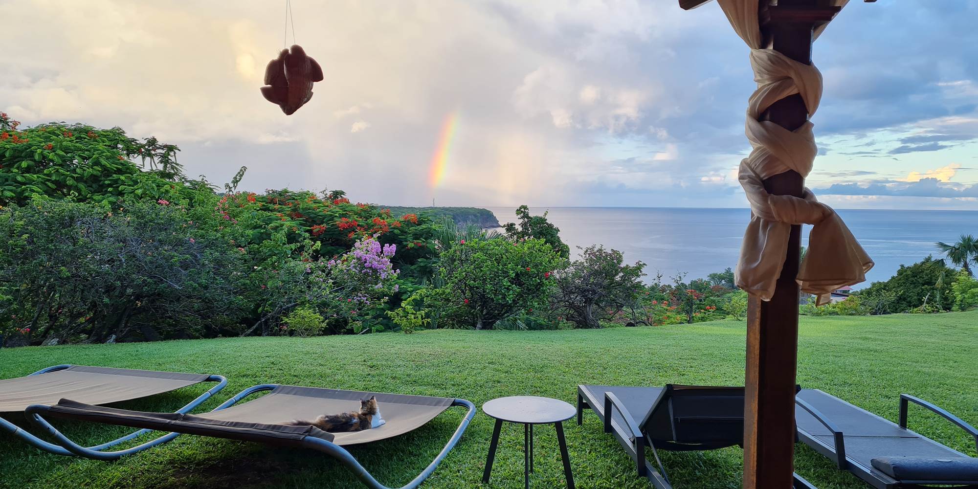 jardin vue mer