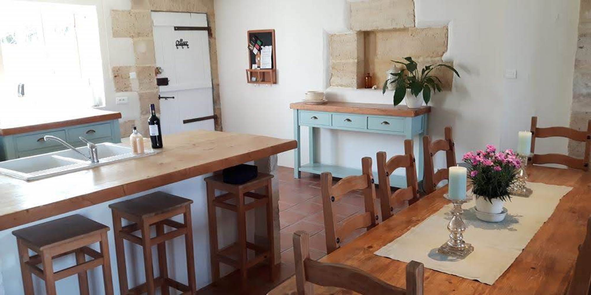 Intérieur gîte Merlot