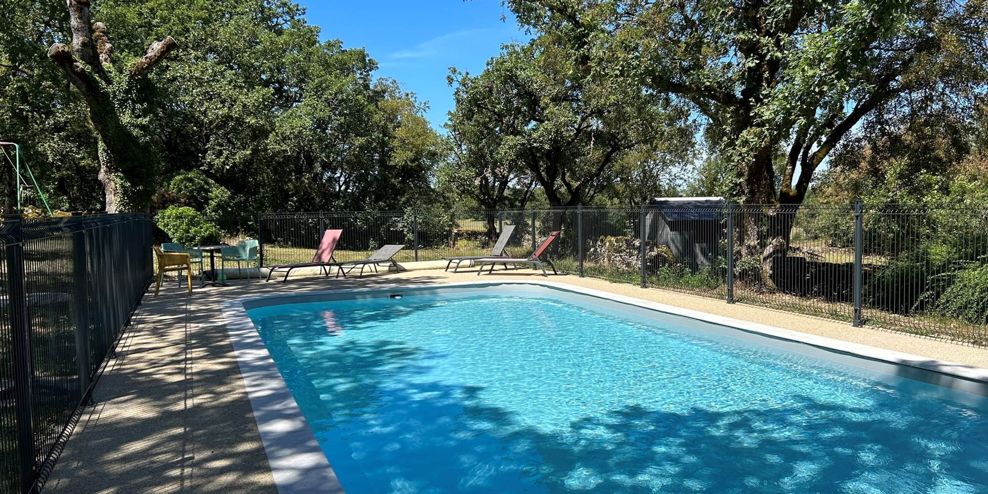 Piscine partagée
