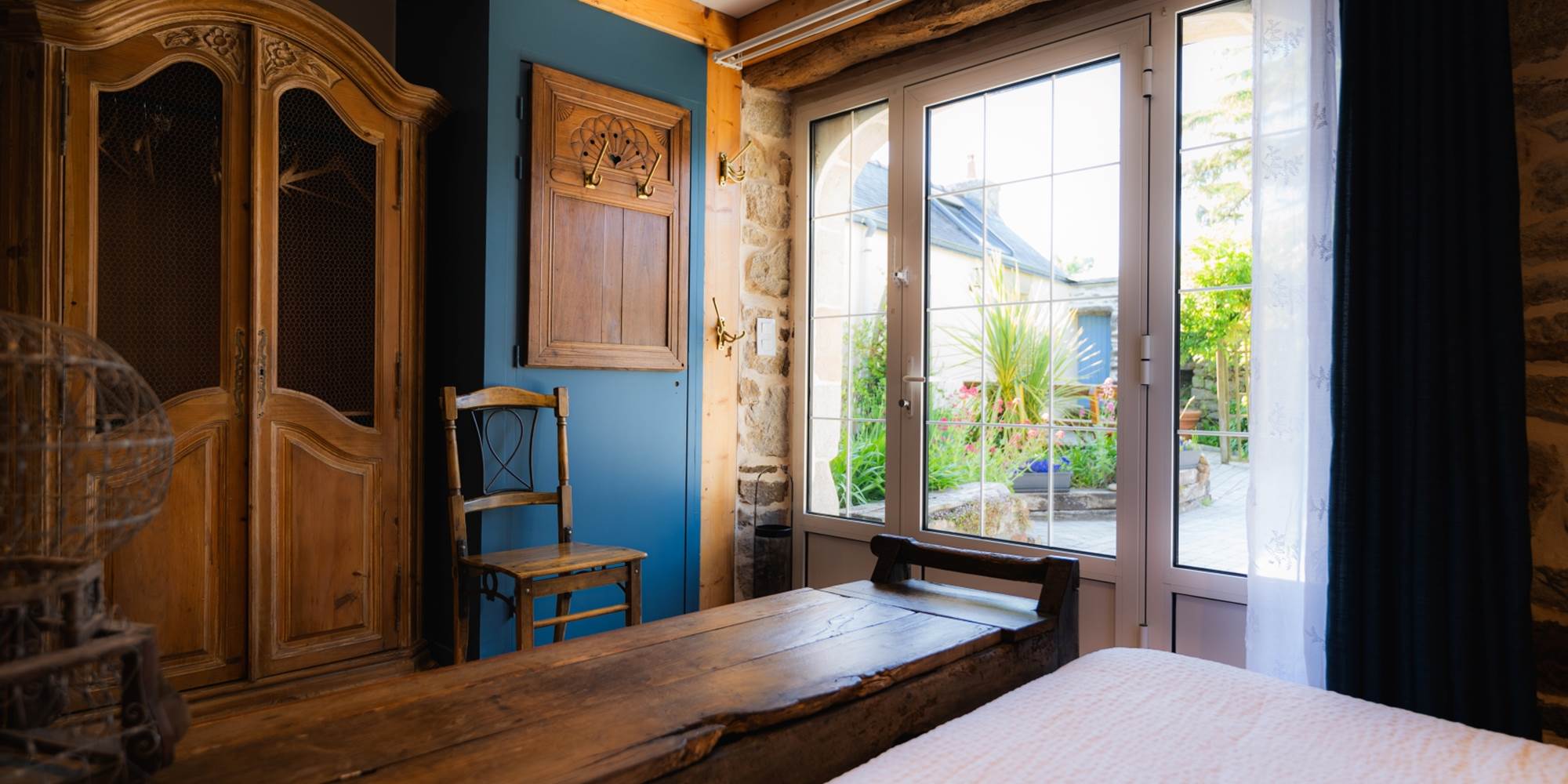 Chambre campagne: l'entrée