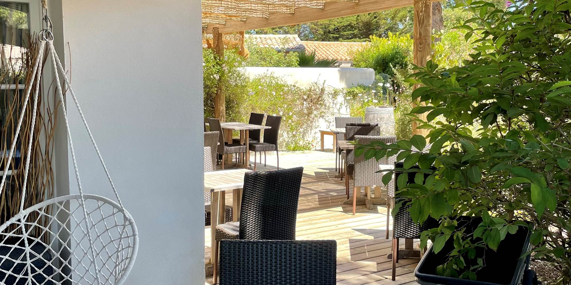 Terrasse couverte