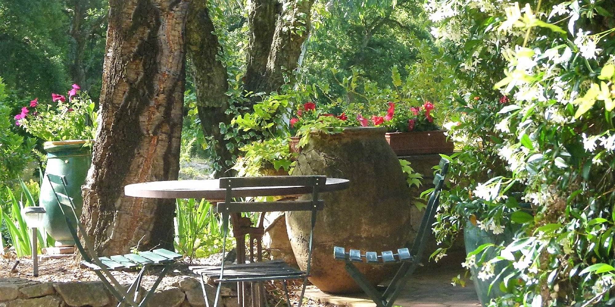 Côté terrasse