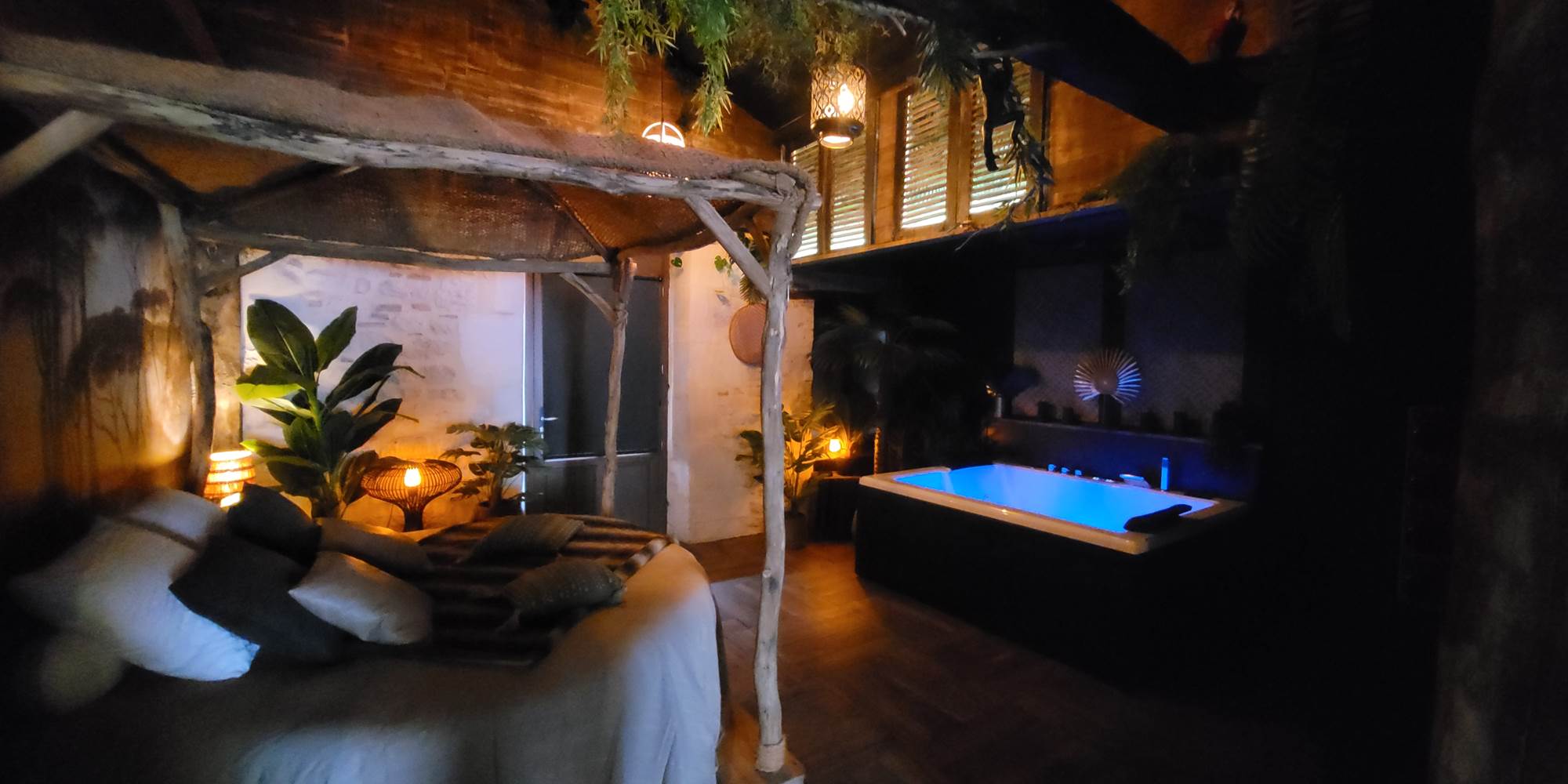 detente a deux SPA dans la chambre