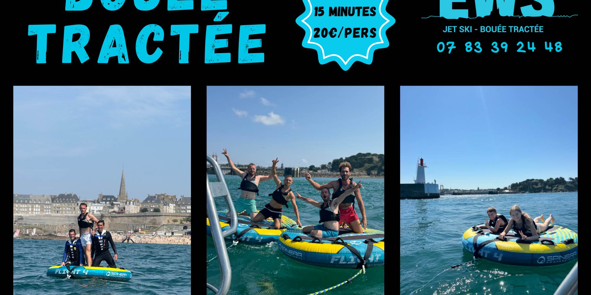 bouée tractée avec permis prix-presta