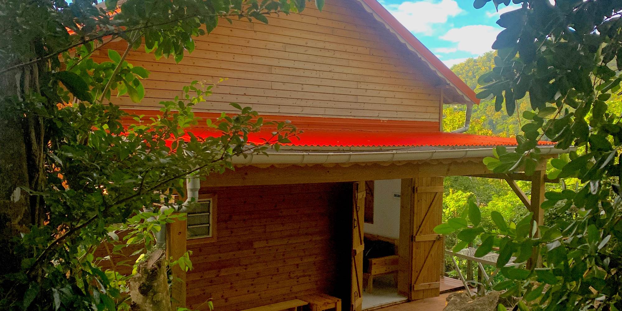 Lodge Ayounaka depuis le parking