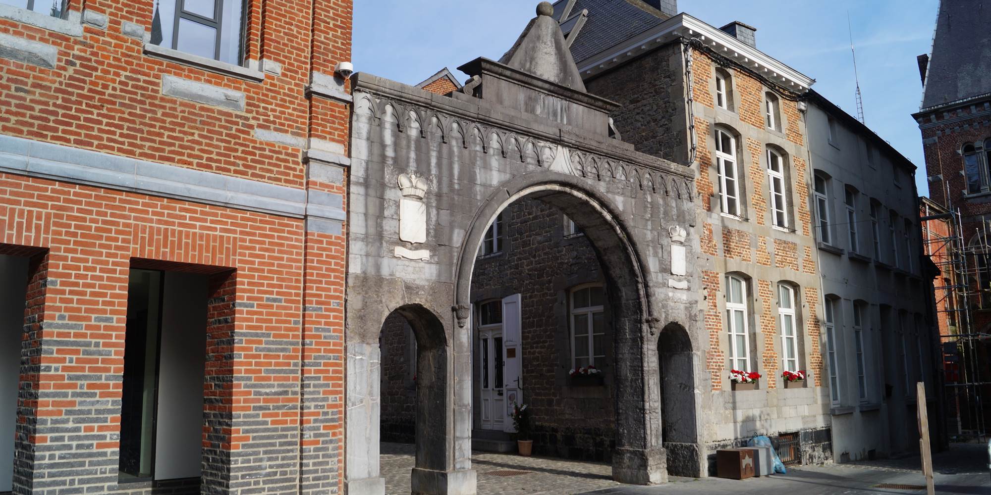 Porte d'entrée Château de Chimay