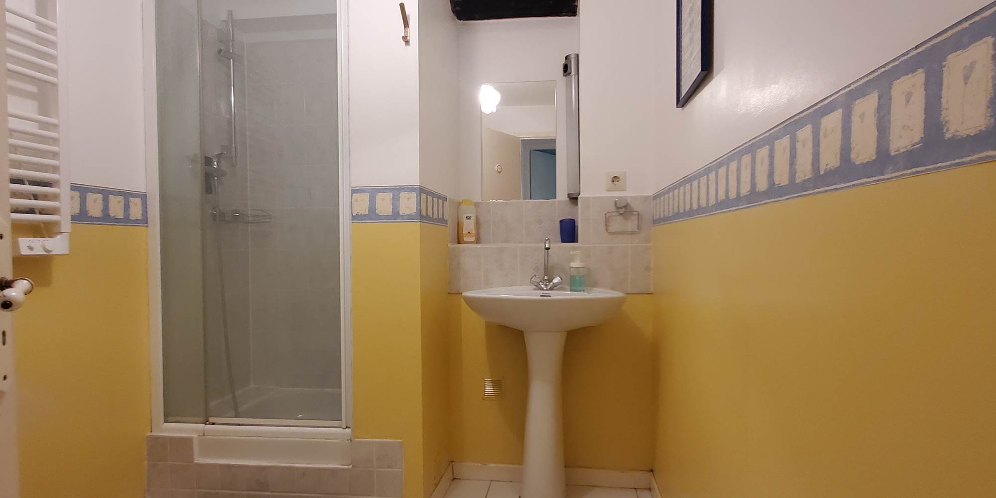 Gîte Les Roses- Salle de bain hiver