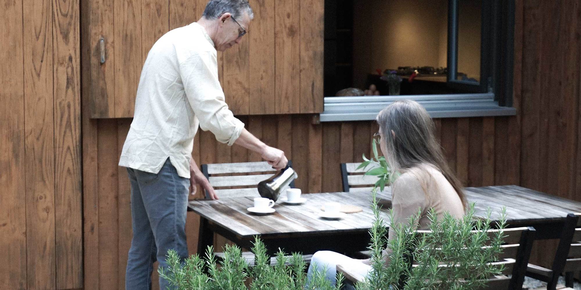 La terrasse de l'Ecogite 1000 Pailles