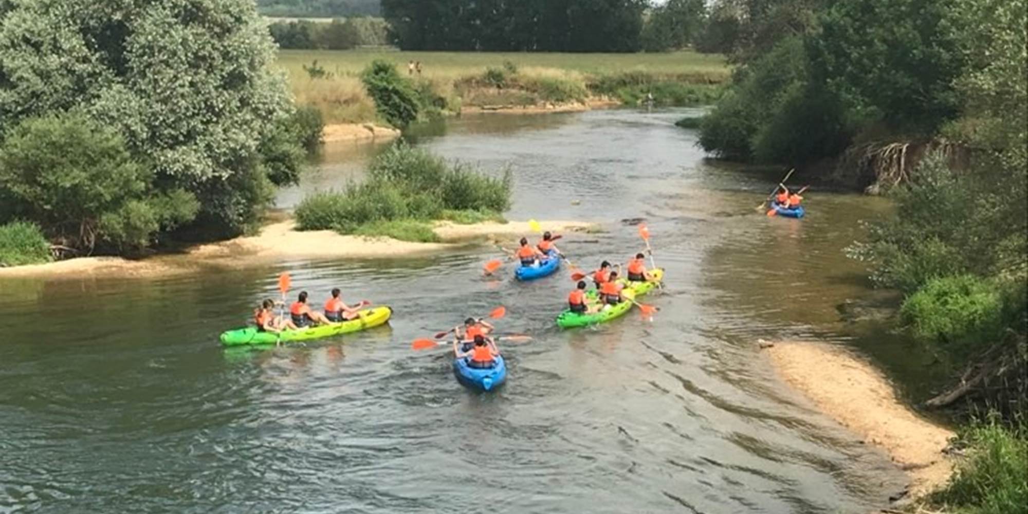 CANOË LIBERTÉ 55 - Parcours Zen de 17 km - Location à la journée - Parcours Zen