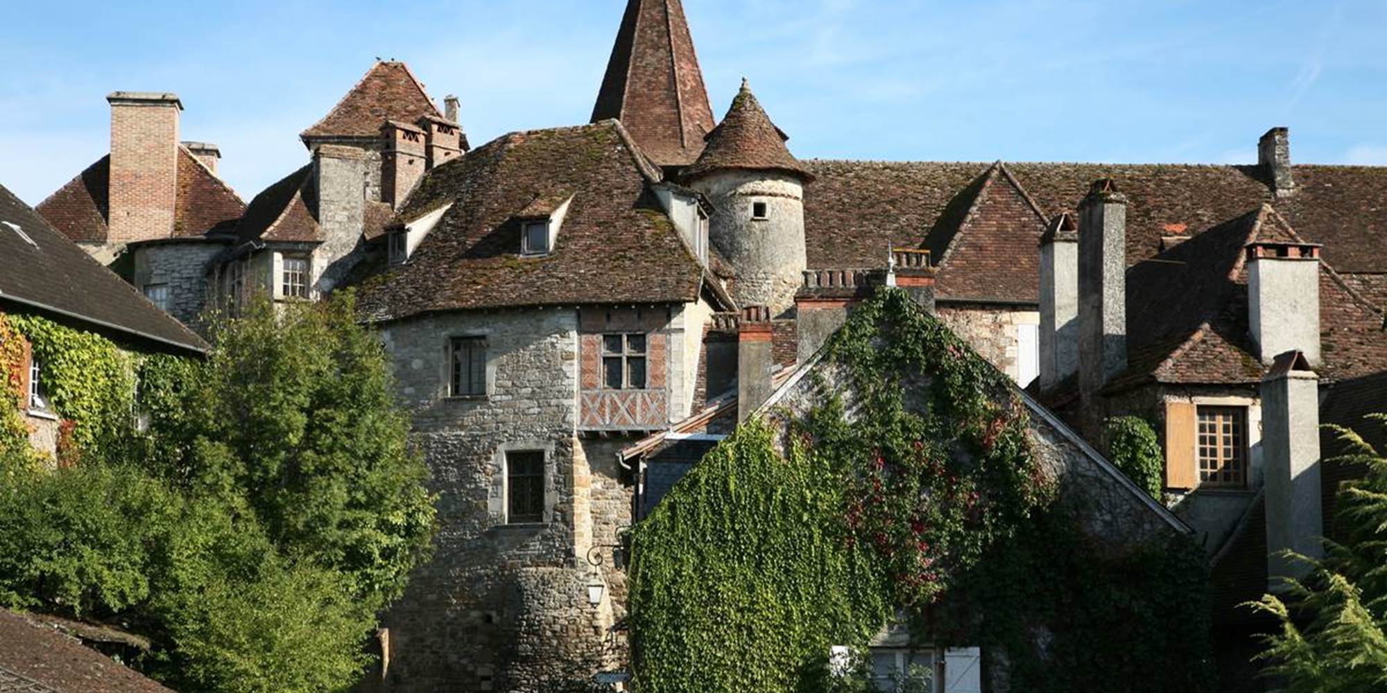 31_ Vue sur le village de Carennac depuis La Terrasse