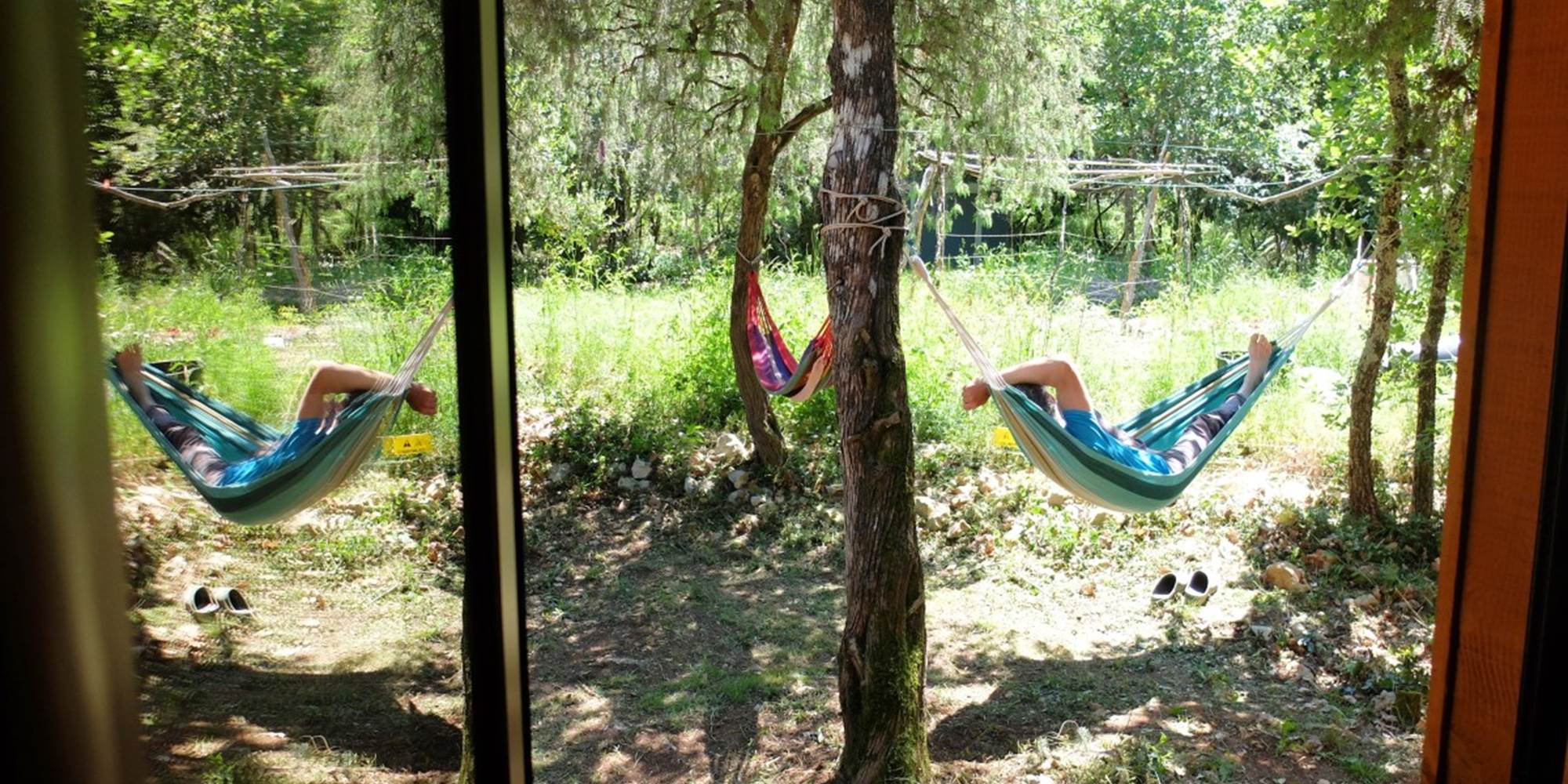 Farniente devant la Cabane des 1000 Pailles