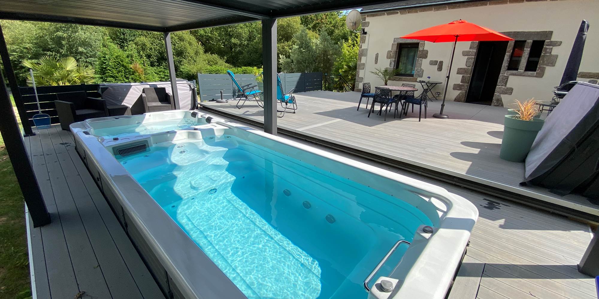 Spa et terrasse