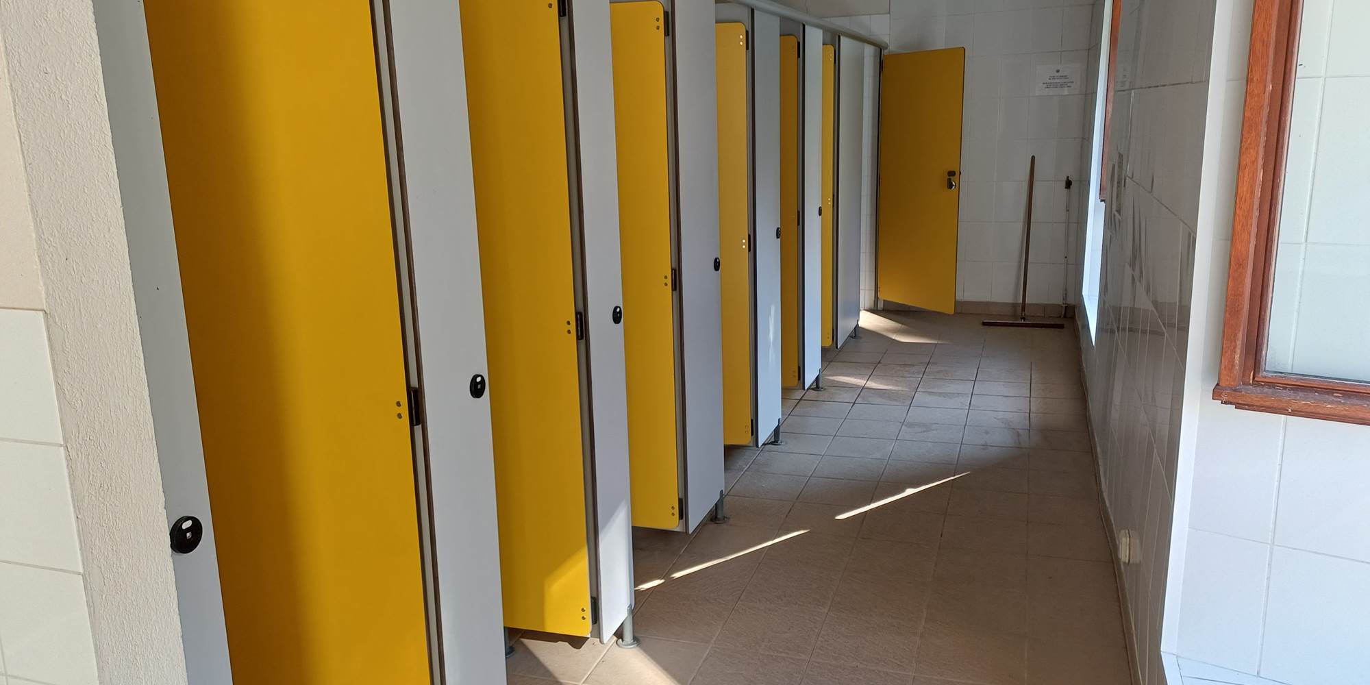 Les sanitaires du camping