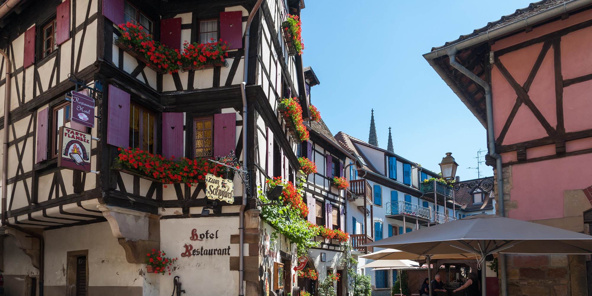 Extérieur Hotel Restaurant Zum schnogaloch Alsace Obernai