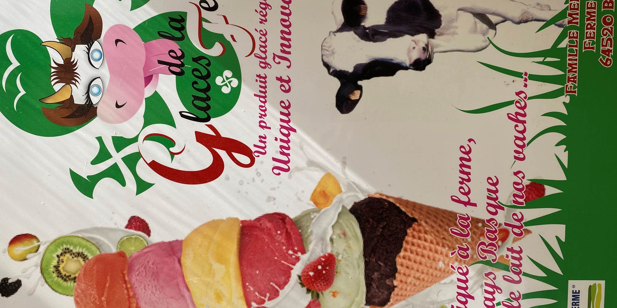 Glace de la ferme Baïlia