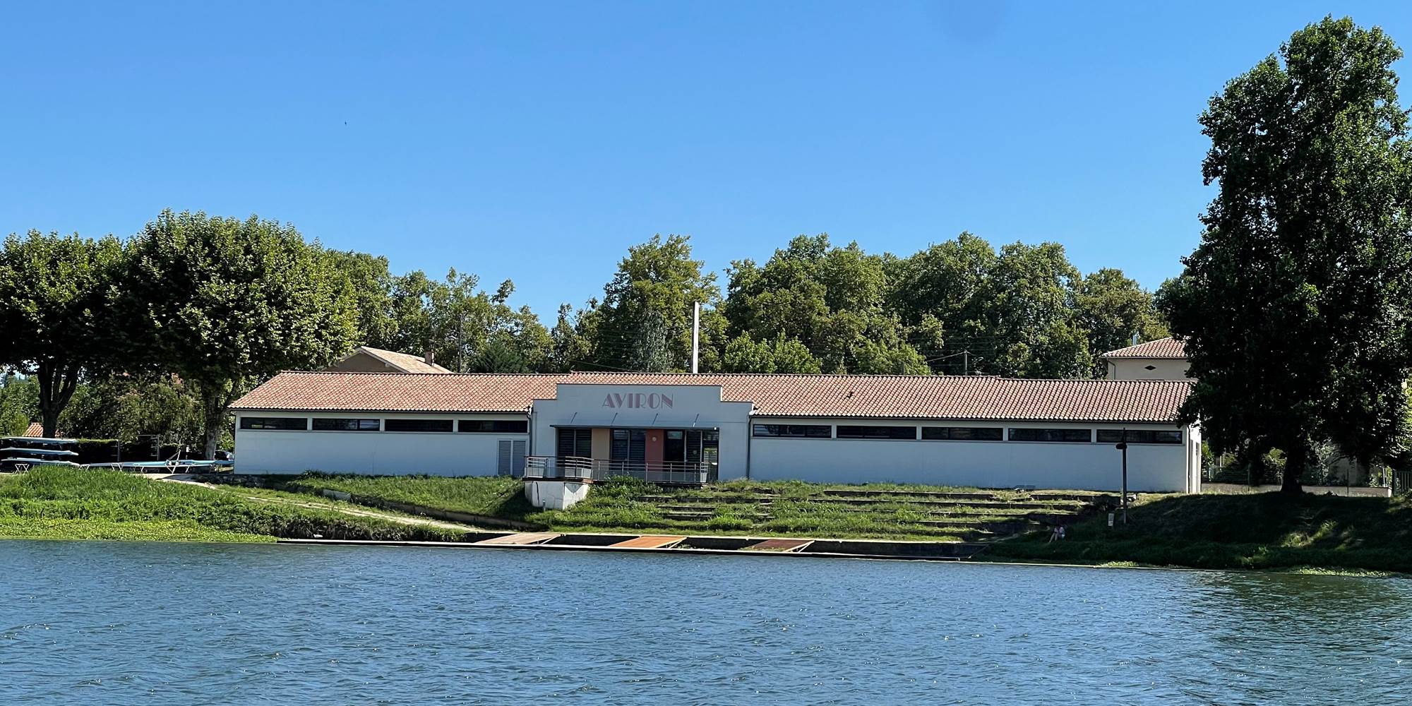 Club d'Aviron de Moissac, bâtiment de style Art Déco