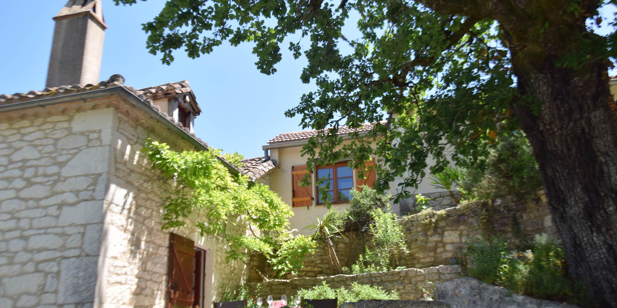 Terrasse du grand chêne