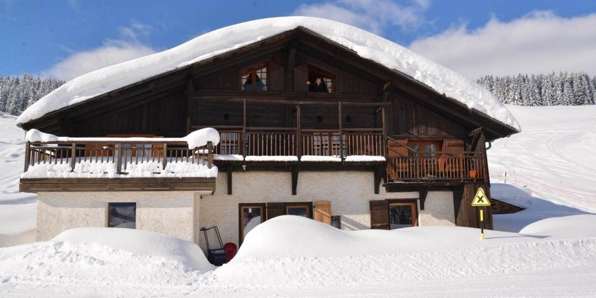 Espace Diamand, Crest Voland, Chalet des Molliettes (face)