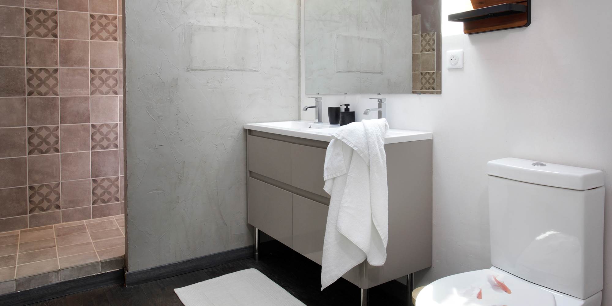 SALLE DE BAIN - AILE BEIGE