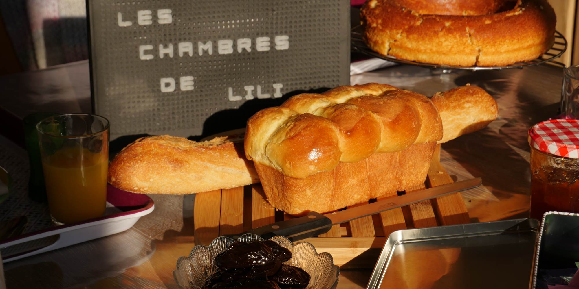 Un petit déjeuner fait maison.