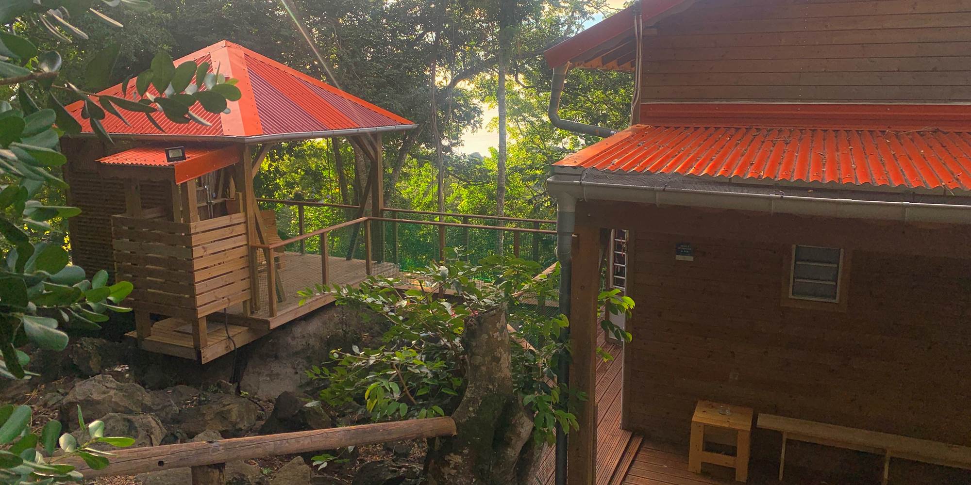 Lodge AYOUNAKA et son carbet de détente privatif