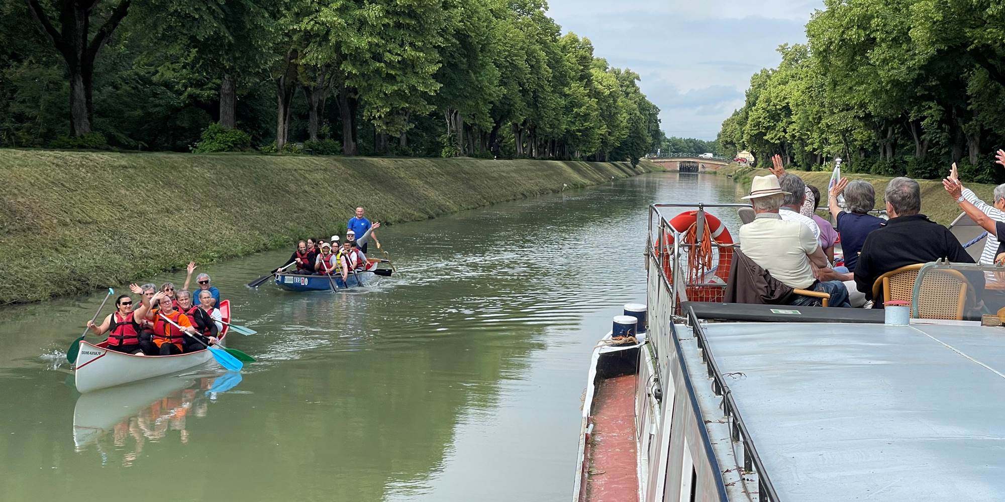 Navigation sur la Canal de Montech
