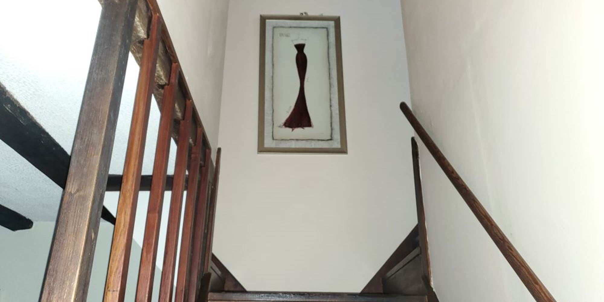 Gîte La Marteille - Escalier grande cuisine